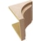 Ekena Millwork 12"W x 12"D x 12"H Wide Helena Rough Cedar Woodgrain TimberThane Corbel, Primed Tan CORUR12X12X12HELRCPR - alternate 5